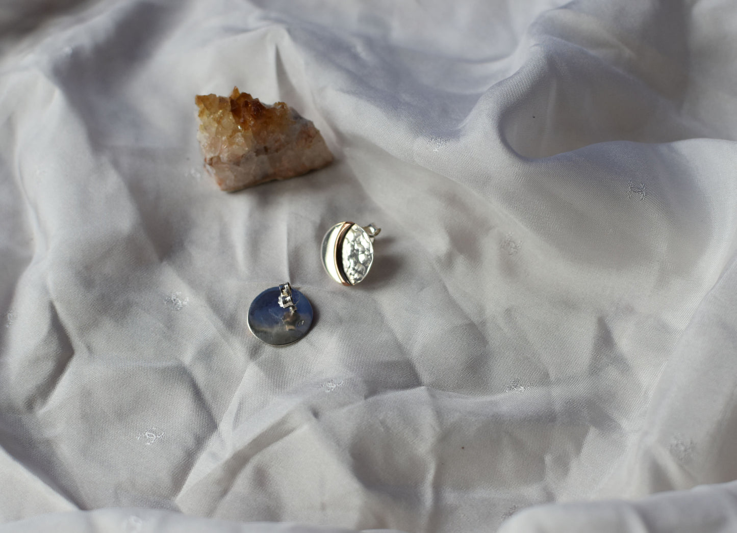 Boucles d'oreilles "solune" - Le cosmique aux oreilles