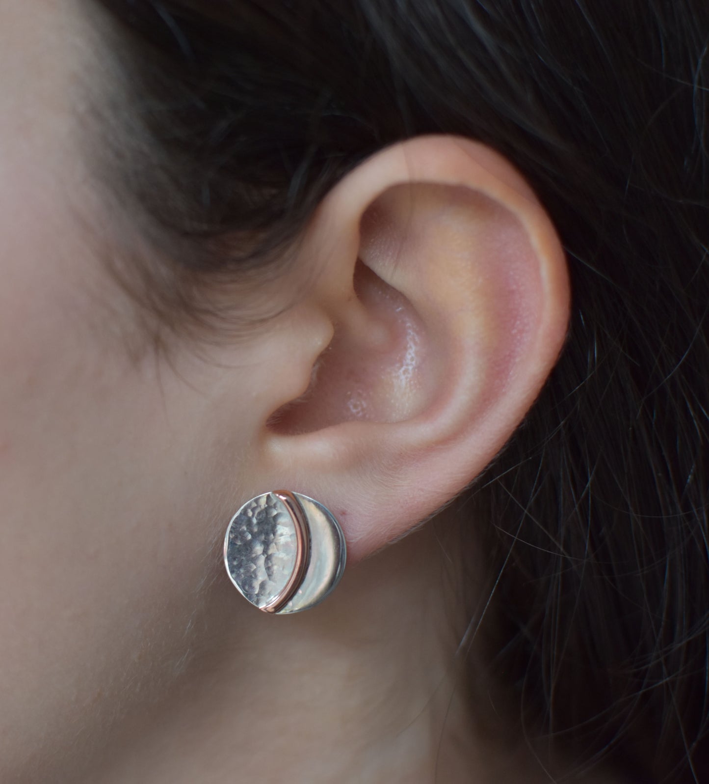 Boucles d'oreilles "solune" - Le cosmique aux oreilles