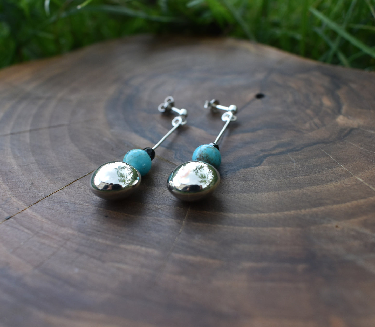 Boucles d'oreilles en argent massif - Collection astrale