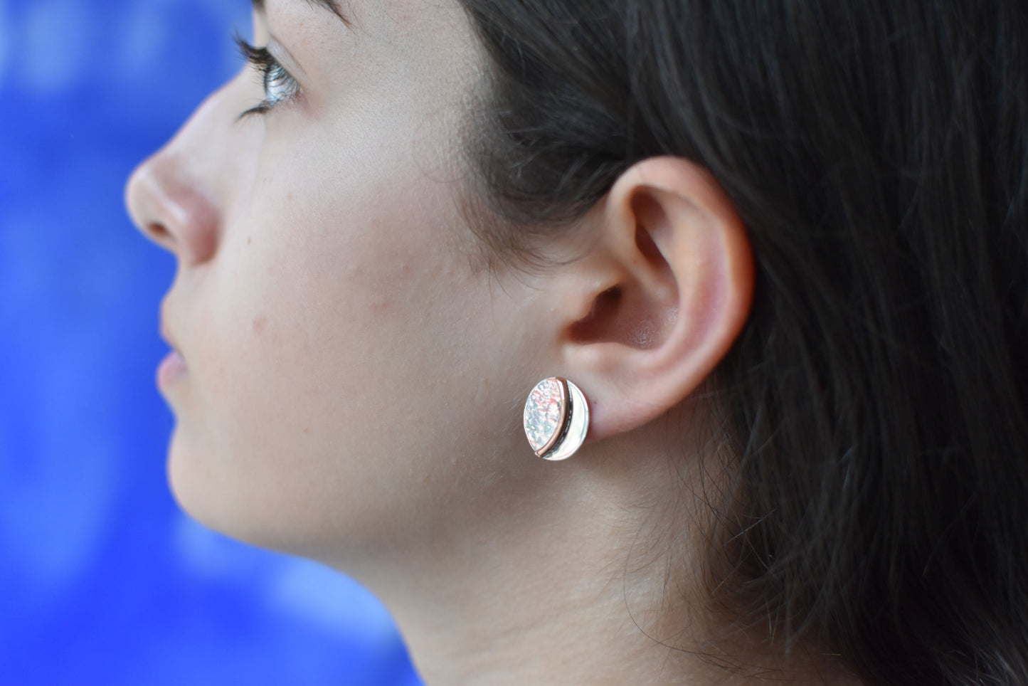 Boucles d'oreilles "solune" - Le cosmique aux oreilles