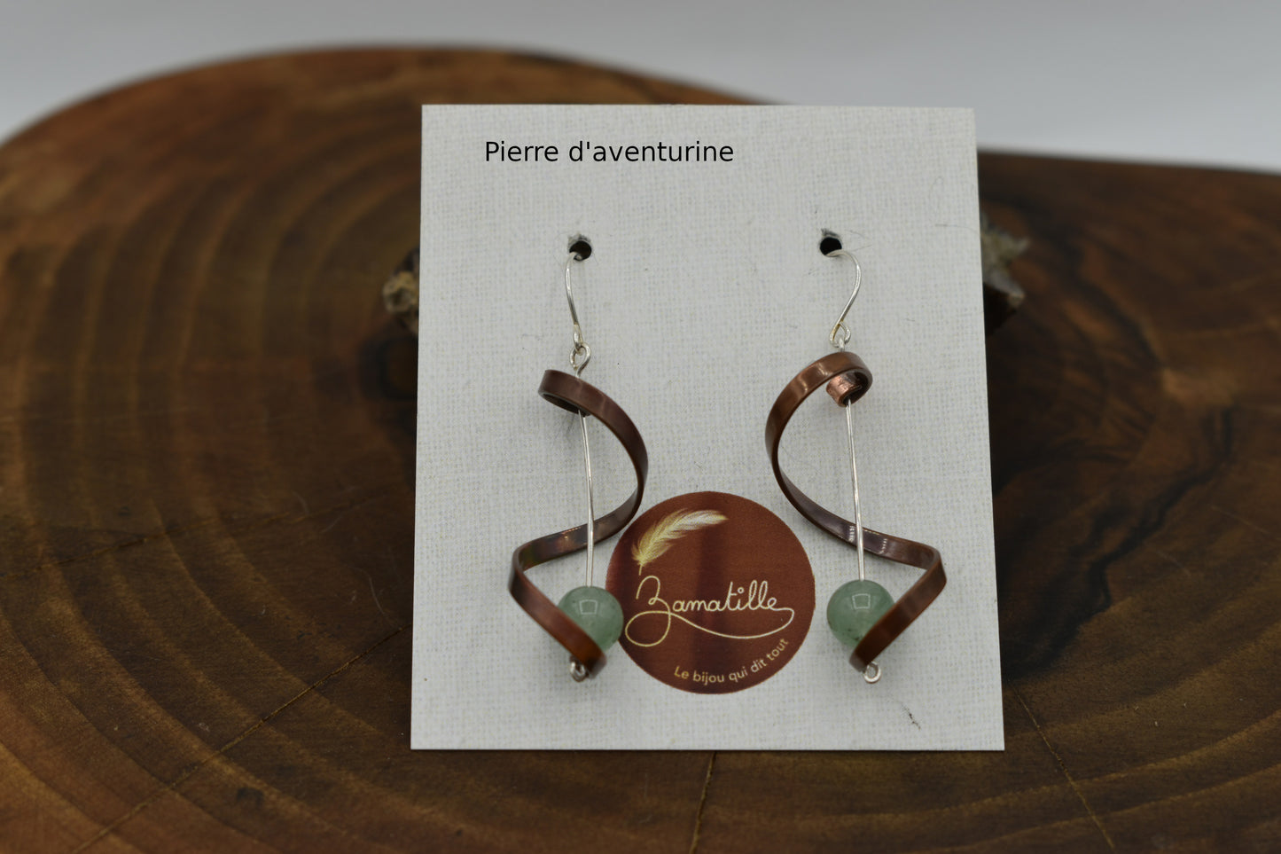 Boucles d'oreilles "tournicoti" pour habiller son oreille de fantaisie