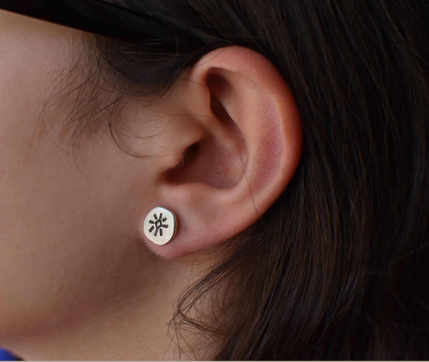 Boucles d'oreilles puce - Collection astrale
