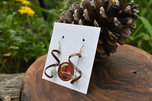 Boucles d'oreilles "tournicoti" pour habiller son oreille de fantaisie