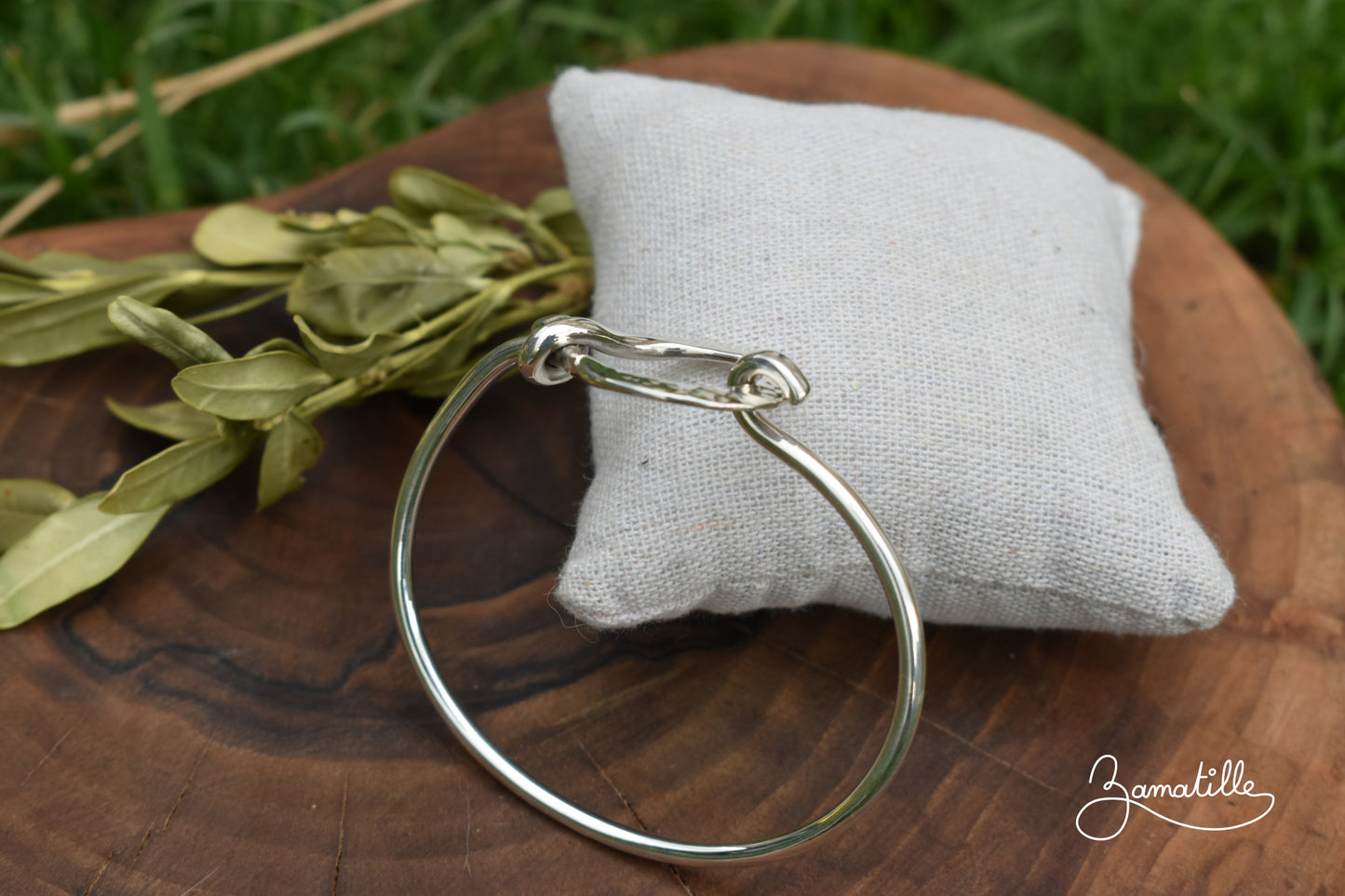 Bracelet boucle - Argent recyclé