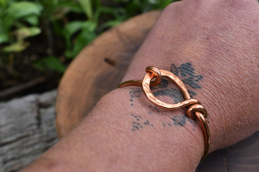 Bracelet cuivre- Bracelet boucle